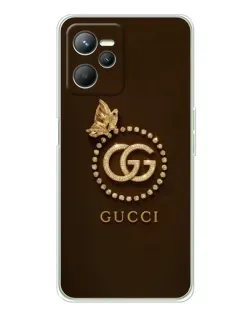 Чохол для Realme 14 з картинкою «Gucci — золотий метелик» Чохол для Realme 14 з картинкою «Gucci — золотий метелик»