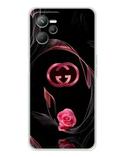 Чохол для Realme 14 з картинкою «Gucci — неонова троянда» Чохол для Realme 14 з картинкою «Gucci — неонова троянда»