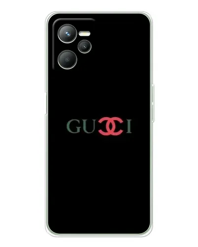 Чохол для Realme 14 з картинкою «Gucci — червоний градієнт» Чохол для Realme 14 з картинкою «Gucci — червоний градієнт»