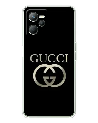 Чохол для Realme 14 з картинкою «Gucci — золото на чорному» Чохол для Realme 14 з картинкою «Gucci — золото на чорному»