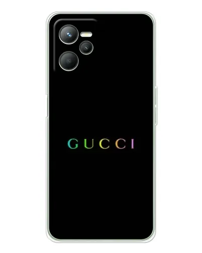 Чохол для Realme 14 з картинкою «Gucci — неоновий мінімалізм» Чохол для Realme 14 з картинкою «Gucci — неоновий мінімалізм»