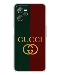 Чохол для Realme 14 з картинкою «Gucci — темно-зелений градієнт» Чохол для Realme 14 з картинкою «Gucci — темно-зелений градієнт»