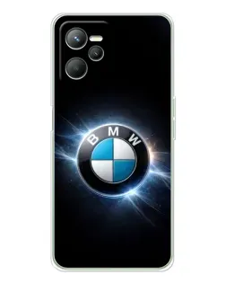 Чохол для Realme 14 з картинкою «BMW — неонове сяйво» Чохол для Realme 14 з картинкою «BMW — неонове сяйво»