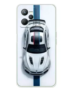 Чохол для Realme 14 з картинкою «Вид зверху — BMW M» Чохол для Realme 14 з картинкою «Вид зверху — BMW M»