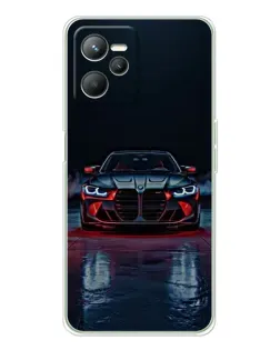 Чохол для Realme 14 з картинкою «BMW на мокрій дорозі»