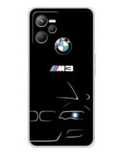 Чохол для Realme 14 з картинкою «Мінімалістичний принт BMW M3»