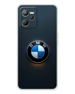 Чохол для Realme 14 з картинкою «Логотип BMW — мінімалізм»