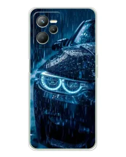 Чохол для Realme 14 з картинкою «BMW під дощем»
