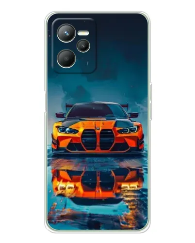 Чохол для Realme 14 з картинкою «BMW — золота емблема» Чохол для Realme 14 з картинкою «BMW — золота емблема»