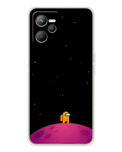 Чохол для Realme 14 з картинкою «Самотній герой на планеті» Чохол для Realme 14 з картинкою «Самотній герой на планеті»