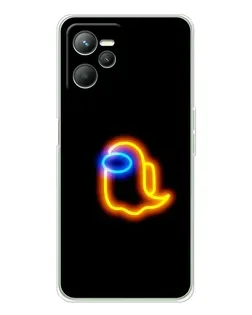 Чохол для Realme 14 з картинкою «Among Us неонове сяйво» Чохол для Realme 14 з картинкою «Among Us неонове сяйво»