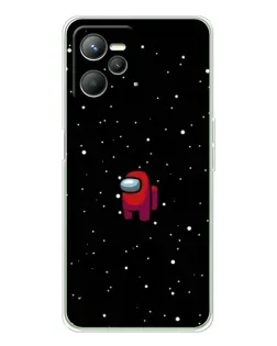 Чохол для Realme 14 з картинкою «Червоний Among Us»