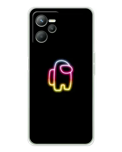 Чохол для Realme 14 з картинкою «Among Us градієнт» Чохол для Realme 14 з картинкою «Among Us градієнт»