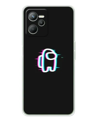 Чохол для Realme 14 з картинкою «Among Us неон» Чохол для Realme 14 з картинкою «Among Us неон»
