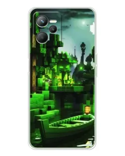 Чохол для Realme 14 з картинкою «Minecraft лісовий пейзаж» Чохол для Realme 14 з картинкою «Minecraft лісовий пейзаж»