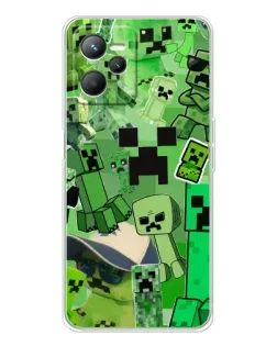 Чохол для Realme 14 з картинкою «Кріпери Minecraft» Чохол для Realme 14 з картинкою «Кріпери Minecraft»