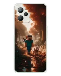 Чохол для Realme 14 з картинкою «Стів у лісі» Чохол для Realme 14 з картинкою «Стів у лісі»