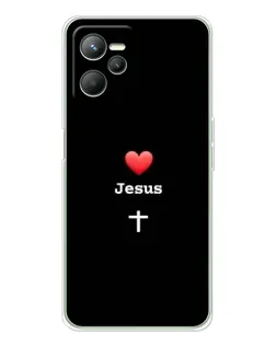 Чохол для Realme 14 з картинкою «Серце - Jesus» Чохол для Realme 14 з картинкою «Серце - Jesus»