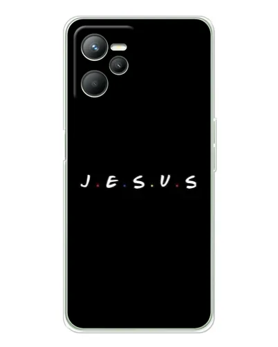 Чохол для Realme 14 з картинкою «Крапки віри J.E.S.U.S.» Чохол для Realme 14 з картинкою «Крапки віри J.E.S.U.S.»
