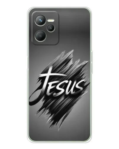 Чохол для Realme 14 з картинкою «Напис Jesus Graffiti» Чохол для Realme 14 з картинкою «Напис Jesus Graffiti»