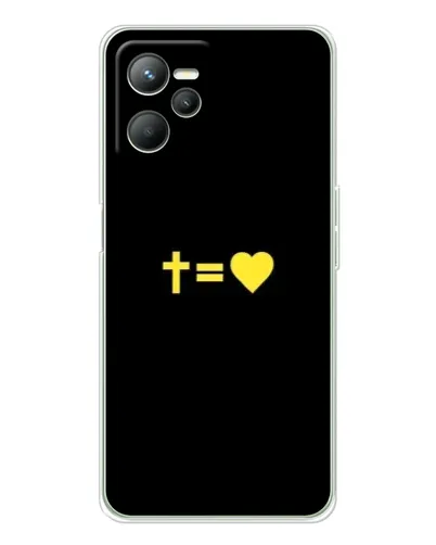 Чохол для Realme 14 з картинкою «Серце та Хрест» Чохол для Realme 14 з картинкою «Серце та Хрест»