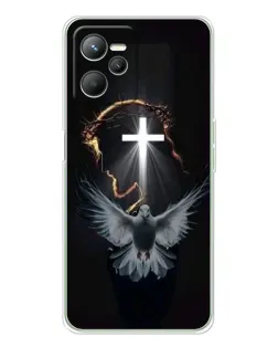 Чохол для Realme 14 з картинкою «Голуб та Світло»