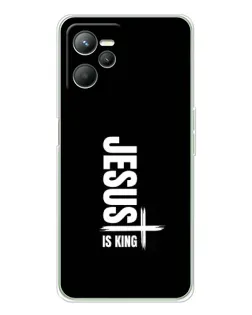 Чохол для Realme 14 з картинкою «Вертикаль віри Jesus»