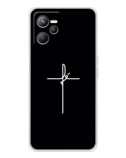 Чехол для Realme 14 с картинкой «Тонкий крест» Чехол для Realme 14 с картинкой «Тонкий крест»