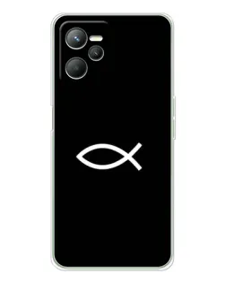 Чехол для Realme 14 с картинкой «Символ рыбы Jesus» Чехол для Realme 14 с картинкой «Символ рыбы Jesus»
