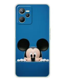 Чехол для Realme 14 с картинкой «Микки выглядывает» Чехол для Realme 14 с картинкой «Микки выглядывает»