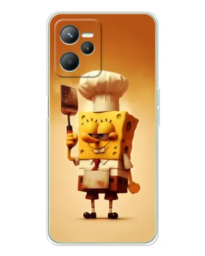 Чохол для Realme 14 з картинкою «Губка Боб кухар» Чохол для Realme 14 з картинкою «Губка Боб кухар»