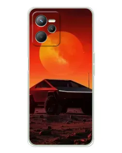Чохол для Realme 14 з картинкою «Cybertruck на Марсі» Чохол для Realme 14 з картинкою «Cybertruck на Марсі»