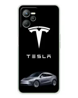 Чохол для Realme 14 з картинкою «Tesla Model Y»