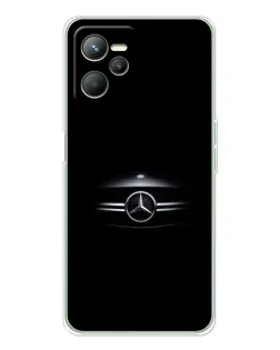 Чохол для Realme 14 з картинкою «Mercedes — абстрактні лінії» Чохол для Realme 14 з картинкою «Mercedes — абстрактні лінії»