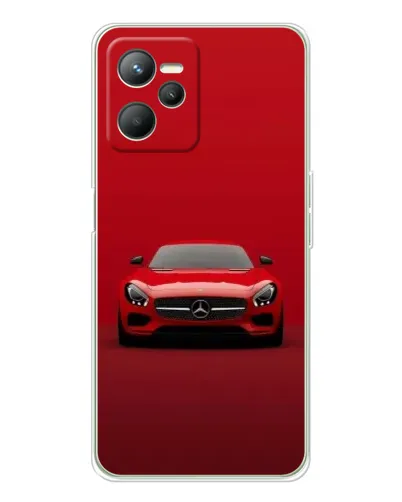 Чехол для Realme 14 с картинкой «Красный Mercedes AMG» Чехол для Realme 14 с картинкой «Красный Mercedes AMG»