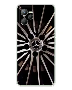 Чехол для Realme 14 с картинкой «Диск Mercedes»