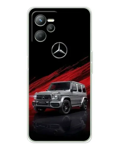 Чехол для Realme 14 с картинкой «Mercedes G-Class красный» Чехол для Realme 14 с картинкой «Mercedes G-Class красный»