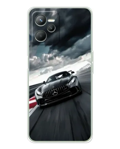 Чехол для Realme 14 с картинкой «Гоночный Mercedes AMG» Чехол для Realme 14 с картинкой «Гоночный Mercedes AMG»