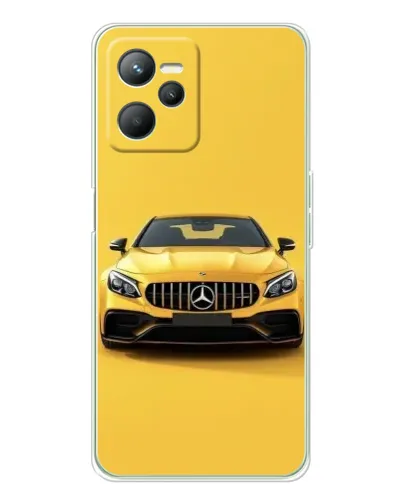 Чехол для Realme 14 с картинкой «Желтый Mercedes GT» Чехол для Realme 14 с картинкой «Желтый Mercedes GT»
