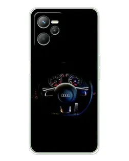 Чохол для Realme 14 з картинкою «Салон Audi — кермо» Чохол для Realme 14 з картинкою «Салон Audi — кермо»
