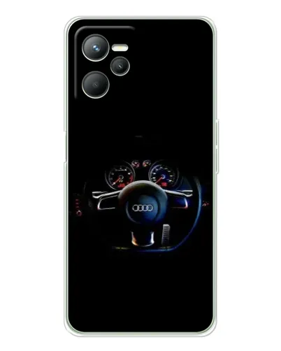 Чохол для Realme 14 з картинкою «Салон Audi — кермо» Чохол для Realme 14 з картинкою «Салон Audi — кермо»
