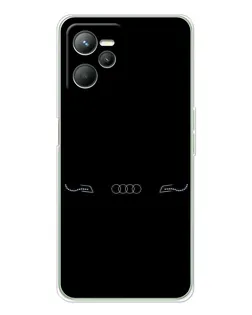 Чохол для Realme 14 з картинкою «Audi — світловий підпис» Чохол для Realme 14 з картинкою «Audi — світловий підпис»
