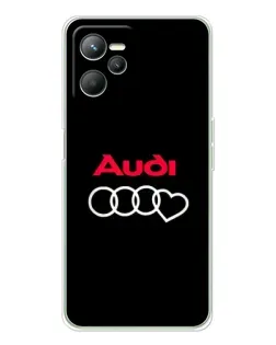 Чохол для Realme 14 з картинкою «Логотип Audi Heart» Чохол для Realme 14 з картинкою «Логотип Audi Heart»