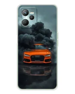 Чохол для Realme 14 з картинкою «Audi у хмарах диму» Чохол для Realme 14 з картинкою «Audi у хмарах диму»