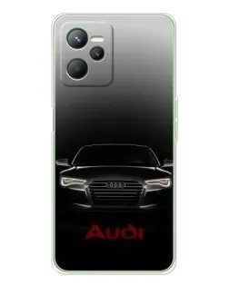 Чохол для Realme 14 з картинкою «Audi — градієнтний контур» Чохол для Realme 14 з картинкою «Audi — градієнтний контур»