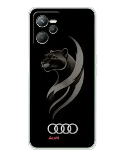 Чохол для Realme 14 з картинкою «Графіка — пантера та Audi» Чохол для Realme 14 з картинкою «Графіка — пантера та Audi»