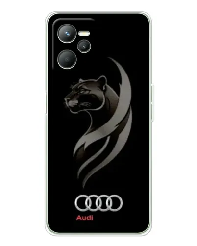 Чохол для Realme 14 з картинкою «Графіка — пантера та Audi» Чохол для Realme 14 з картинкою «Графіка — пантера та Audi»