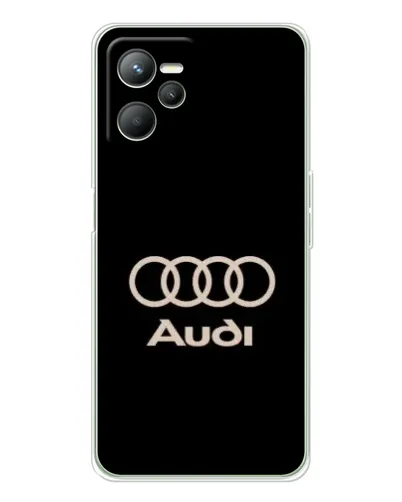Чохол для Realme 14 з картинкою «Audi — золотий логотип» Чохол для Realme 14 з картинкою «Audi — золотий логотип»