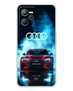 Чохол для Realme 14 з картинкою «Audi Sport — неон» Чохол для Realme 14 з картинкою «Audi Sport — неон»