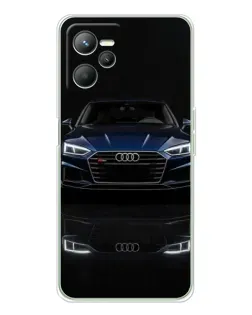Чохол для Realme 14 з картинкою «Audi — нічне відображення» Чохол для Realme 14 з картинкою «Audi — нічне відображення»